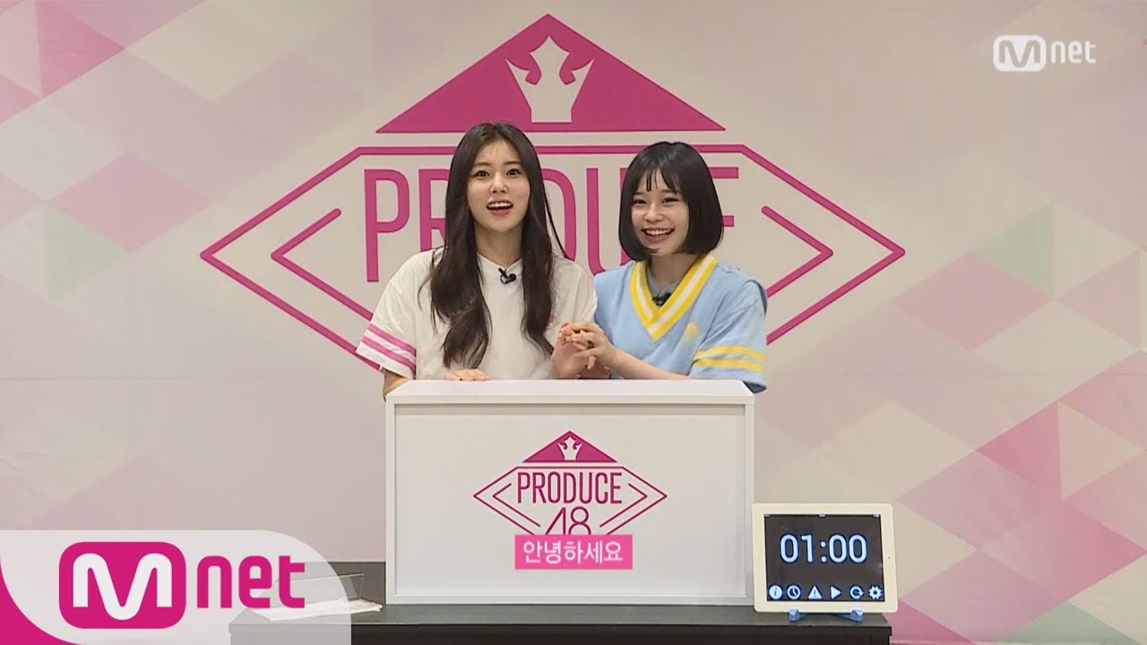 PRODUCE48 [48스페셜] 히든박스 미션ㅣ강혜원(에잇디) vs 무라카와 비비안(HKT48) 180615 EP.0