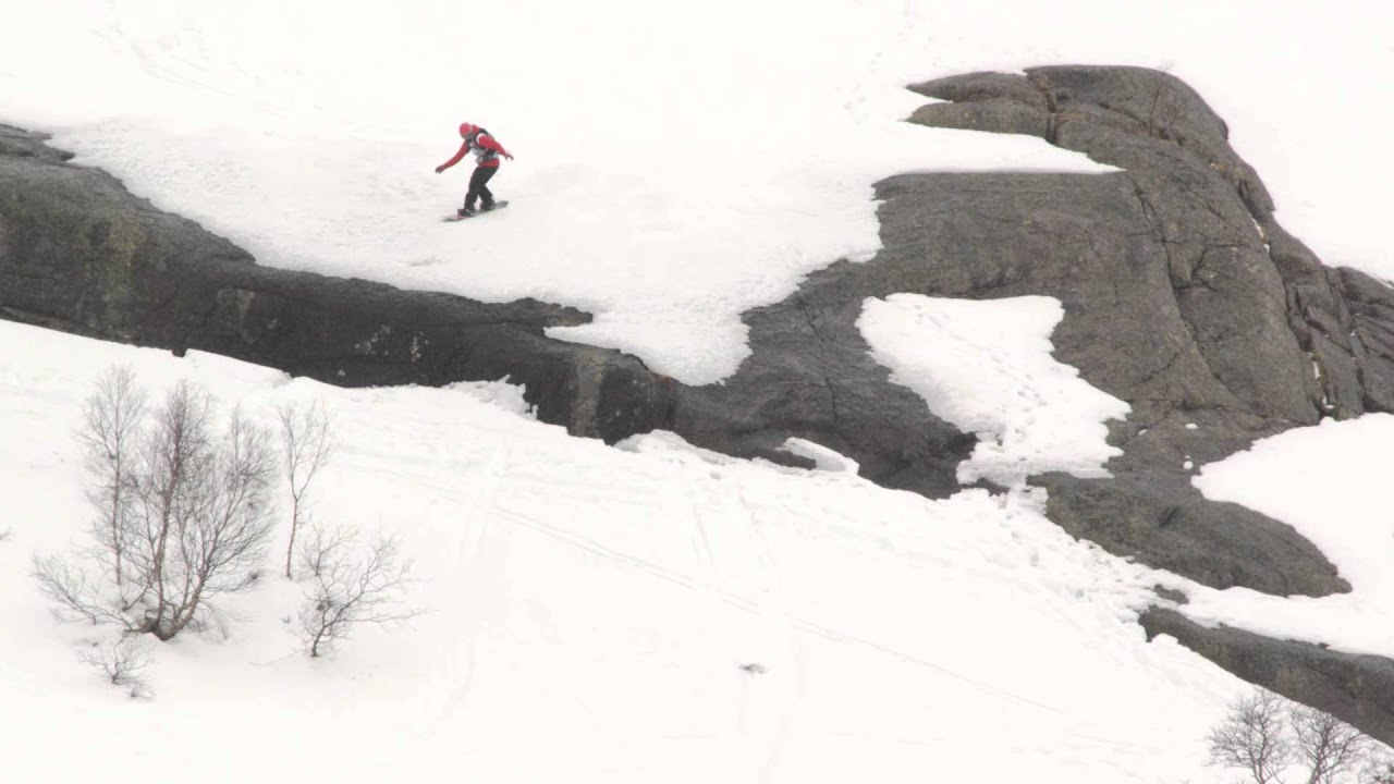 Caroline Onarheim: 10th snowboard, Stavanger Freeride 2014 - YouTube
