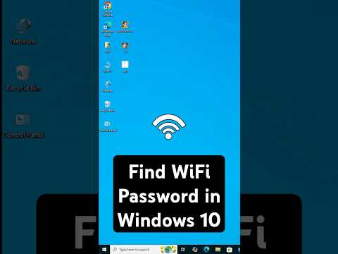 Find WiFi Password in Windows 10 - 2025
