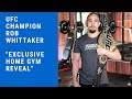 Exclusive UFC Champion Rob Whittaker Personal Home Gym Reveal