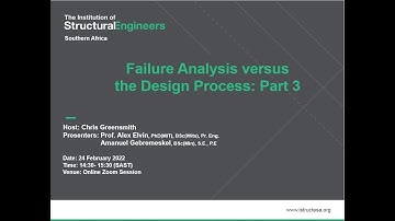 Failure Analysis versus the Design Process part 3