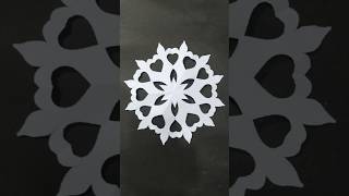 How to create a snowflake pattern 💫💯 #artofhandmade #handmade #diy #craft #creative #patternlove