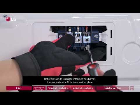 [LG Sèche-linge ] Comment installer un sèche-linge LG
