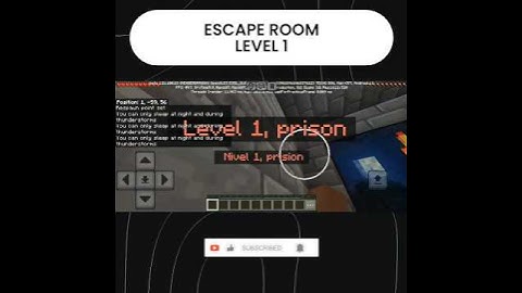 🔒 Minecraft Escape Room | Level 1: The Beginning! 🧩