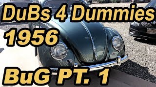Clic Vw Bugs Volkswagen 4 Dummies 1956 Oval Beetle Resto Pt.1