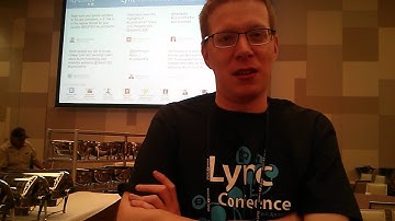 Lync MVP Ruben Nauwelaer: #LyncConf14 Takeaways Interview @rnauwelaers