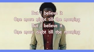 Video thumbnail of "Michael Kiwanuka - One More Night (Lyrics Video)"