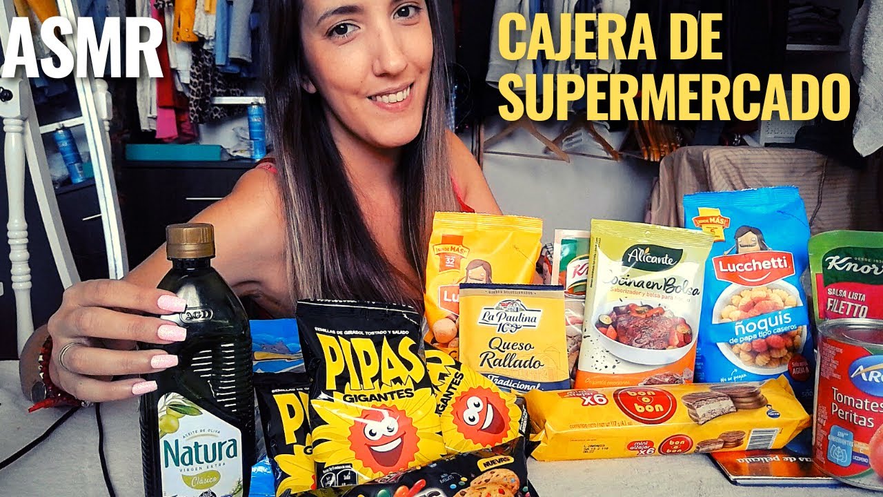 ASMR en español - Cajera de Supermercado - Soft Spoken STEFANIA ASMR