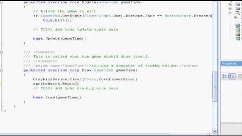XNA tutorial - follow the mouse