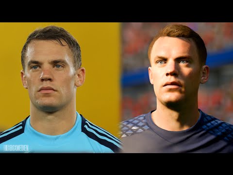 FIFA 17 Scanned Heads Vs Real Life Bayern Munich Player Faces Comparison