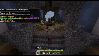 MCPE Skywars // On A Snow Map