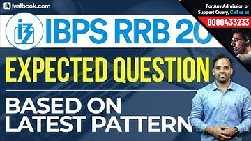 IBPS RRB Most Expected Questions Based on Latest Pattern | Solve With Sachin Modi Sir