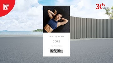 CORE с Ириной Смирновой | 10 мая 2023 | Онлайн-тренировки World Class