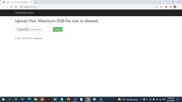 How to upload file in ASP.NET MVC C#