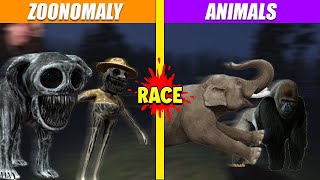 Zoonomaly vs Animal Race | SPORE