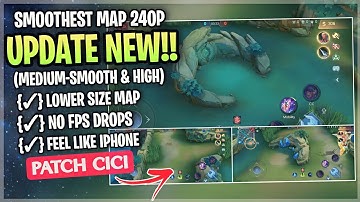 New! Sanctum Island SMOOTH MAP In Mobile Legends | Config Ml Anti Lag Improve FPS - Patch Cici