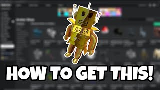 How to get the GOLDEN MR. ROBOT in 2021! (ROBLOX)