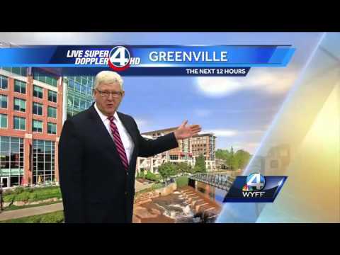 April 8 - Partly cloudy to mostly sunny, breezy and cool.