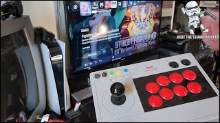 Follow up / Tutorial - 8BitDo Arcade Stick Playing Street Fighter 6 on PS5 Using Wingman Converter