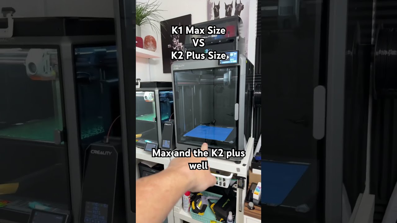 Creality K1 Max Vs K2 Plus 3dprinting 3dprinter Trending K2plus
