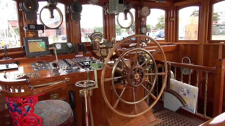Steam Vessel George Stephenson - Backstage