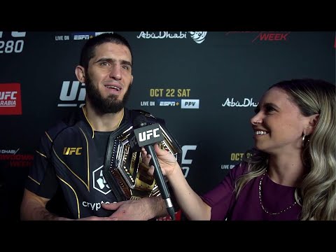 Islam Makhachev: 'Whoever the UFC Puts in Front of Me, I'm Going to Smash These People' | UFC 280