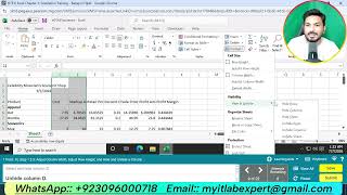 Excel Chapter 1: Simulation Training | Excel Chapter 1 Simulation Training