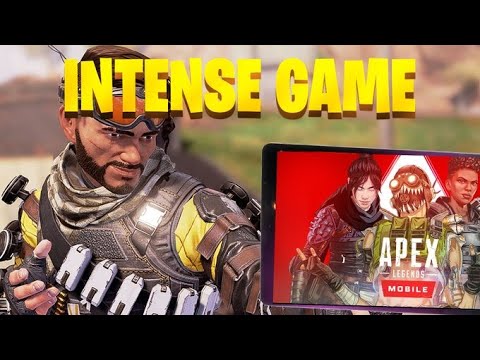 MOST INTENSE GAME I PLAYED ON APEX LEGENDS MOBILE (3K DAMAGE) - YouTube