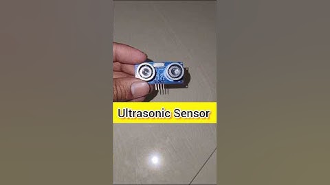 Ultrasonic Sensor #sensor #ultrasound #shorts