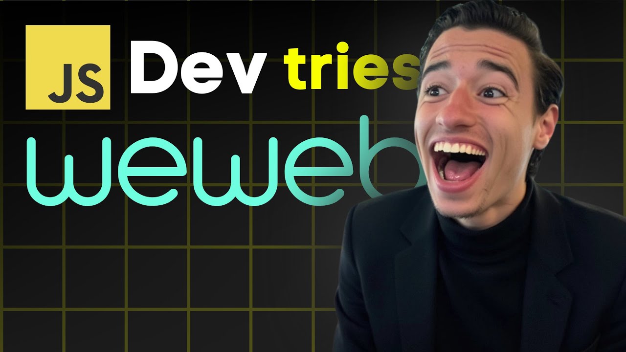 JavaScript Developer tries WeWeb AI for The First Time! - YouTube