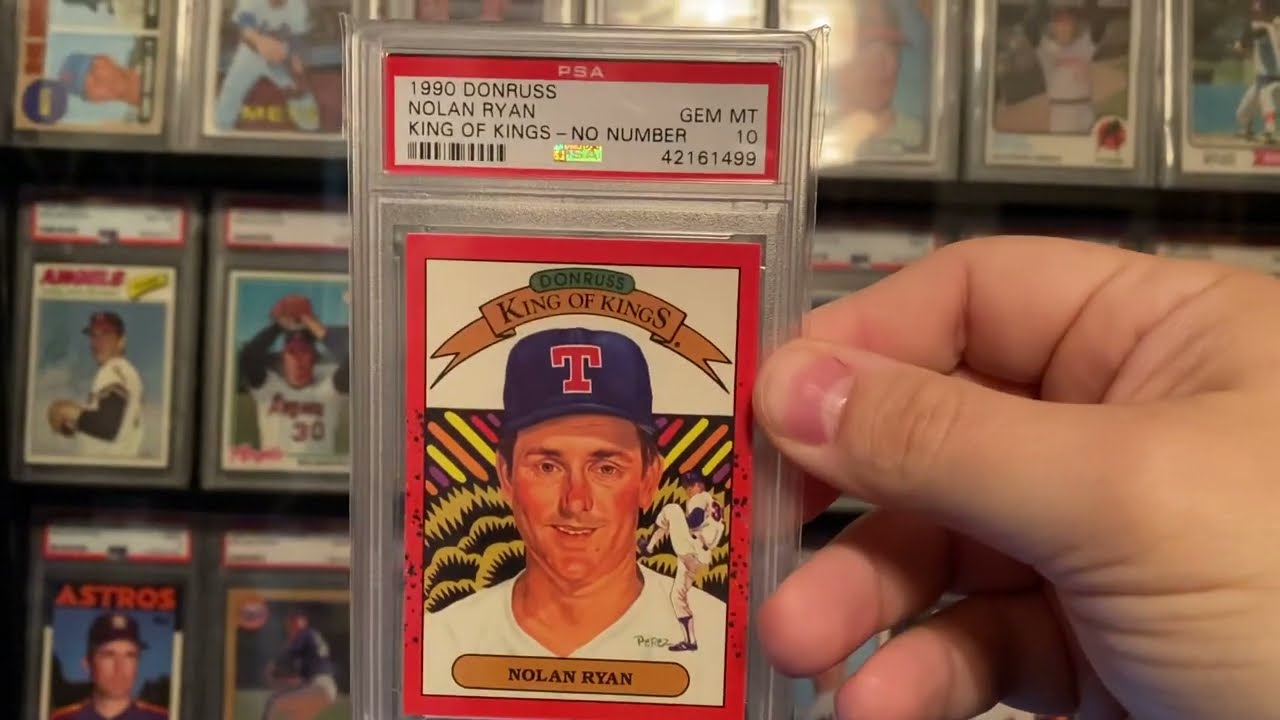 Nolan Ryan PSA Cards 1968-1993