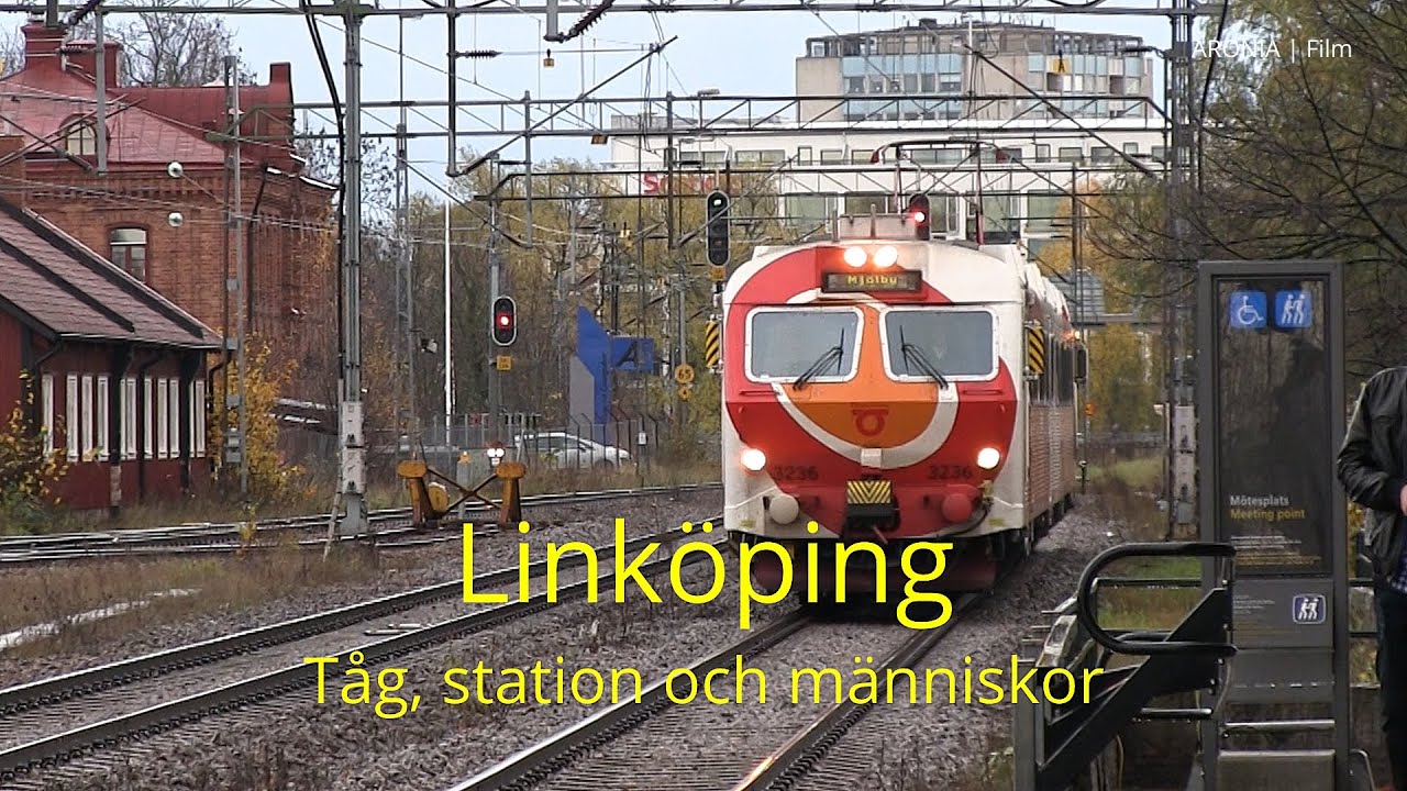 2014-11-04 LINKÖPING C - Tåg, station och människor - YouTube