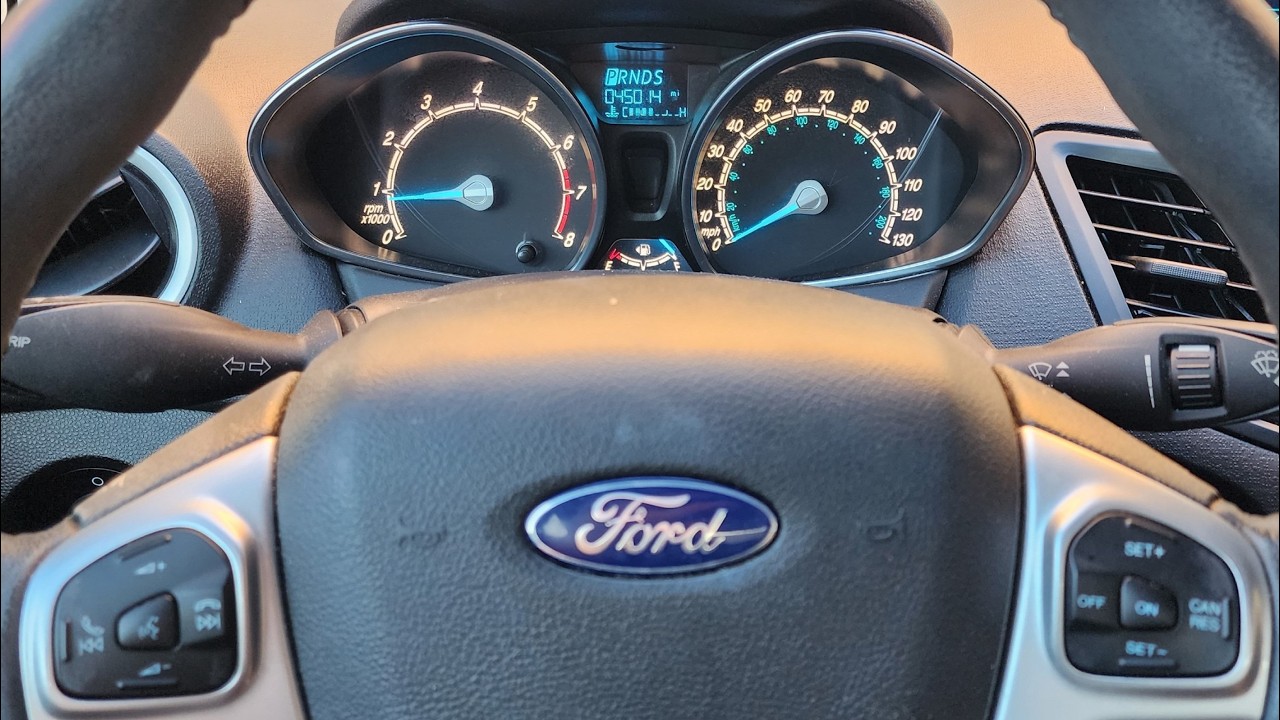 2011 Ford Fiesta Oil Life Reset