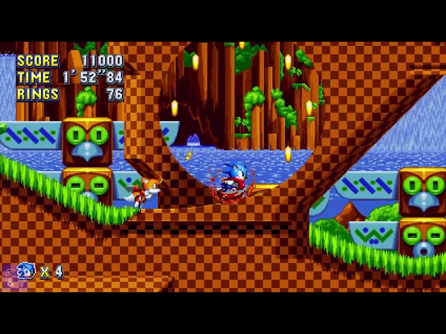 Sonic Mania reveals Green Hill Zone Act 2, new bosses - Gematsu