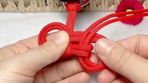 Hướng Dẫn Cách Thắt Dây Móc Chìa Khóa Cực Đẹp