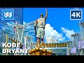 4k kobe bryant statue at crypto arena staples center walking tour  los angeles lakers 81 points