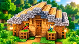 Minecraft: How to Build a Small Survival House - Oak House