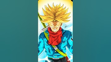 who is stronger future trunks vs dargon ball super #shorts #viral #dbz #dbs #dbzkakarot #trending