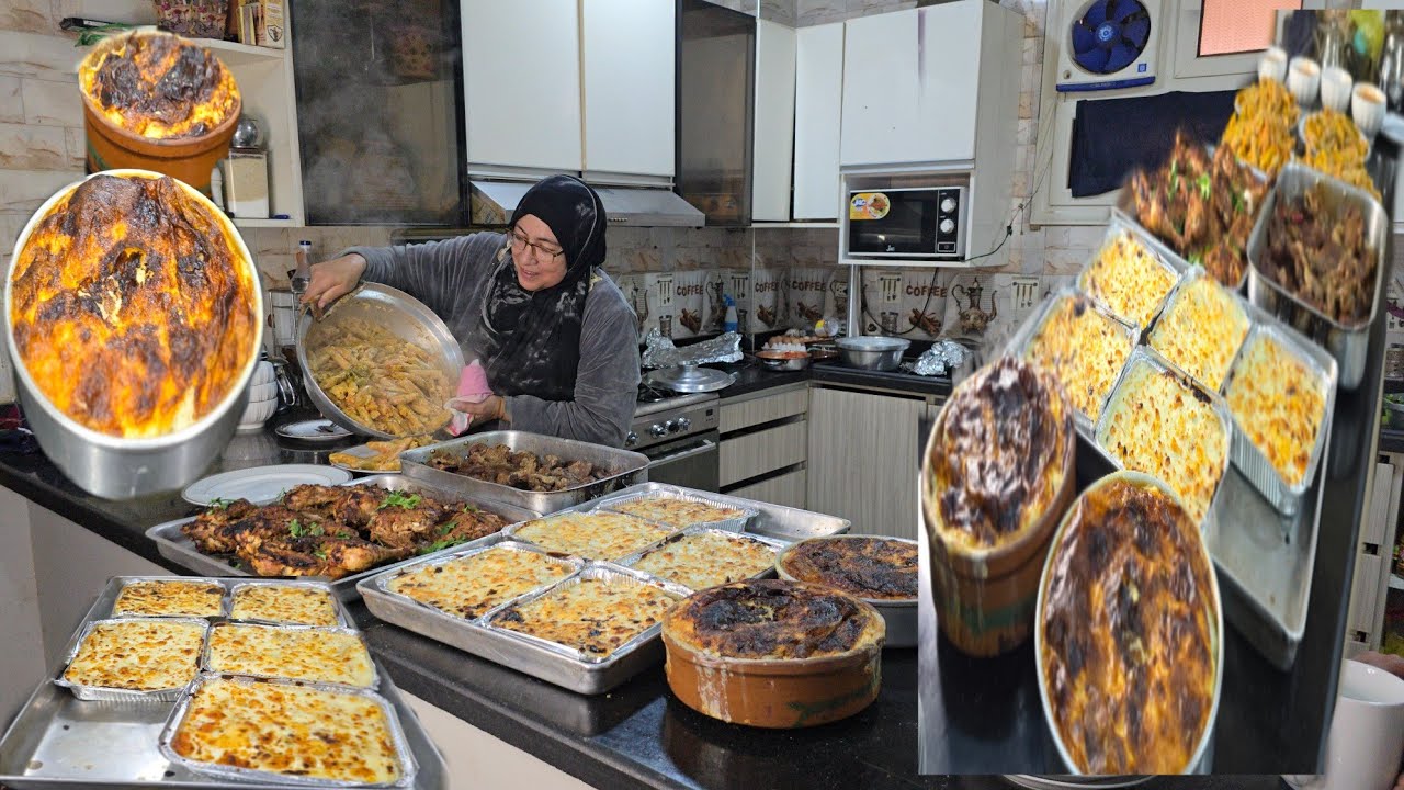 عزومه الغالين 👍خدى منها فكره لعزومات رمضان🌙⭐