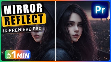 How to do a MIRROR REFLECTION Effect in Premiere Pro
