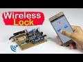 How to Make Mobile Control Door Lock at home