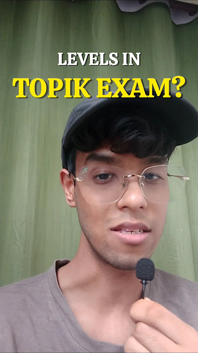 How many levels are there in TOPIK? 👀 | Ask Me Korean