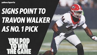 Why signs point to Travon Walker as the No. 1 overall pick in this year's NFL Draft