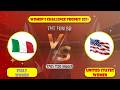 Italy Women vs United States Women | ITAW v USAW | Live Score Streaming &amp; Updates 2026