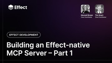 Building an Effect-native MCP Server – Part 1