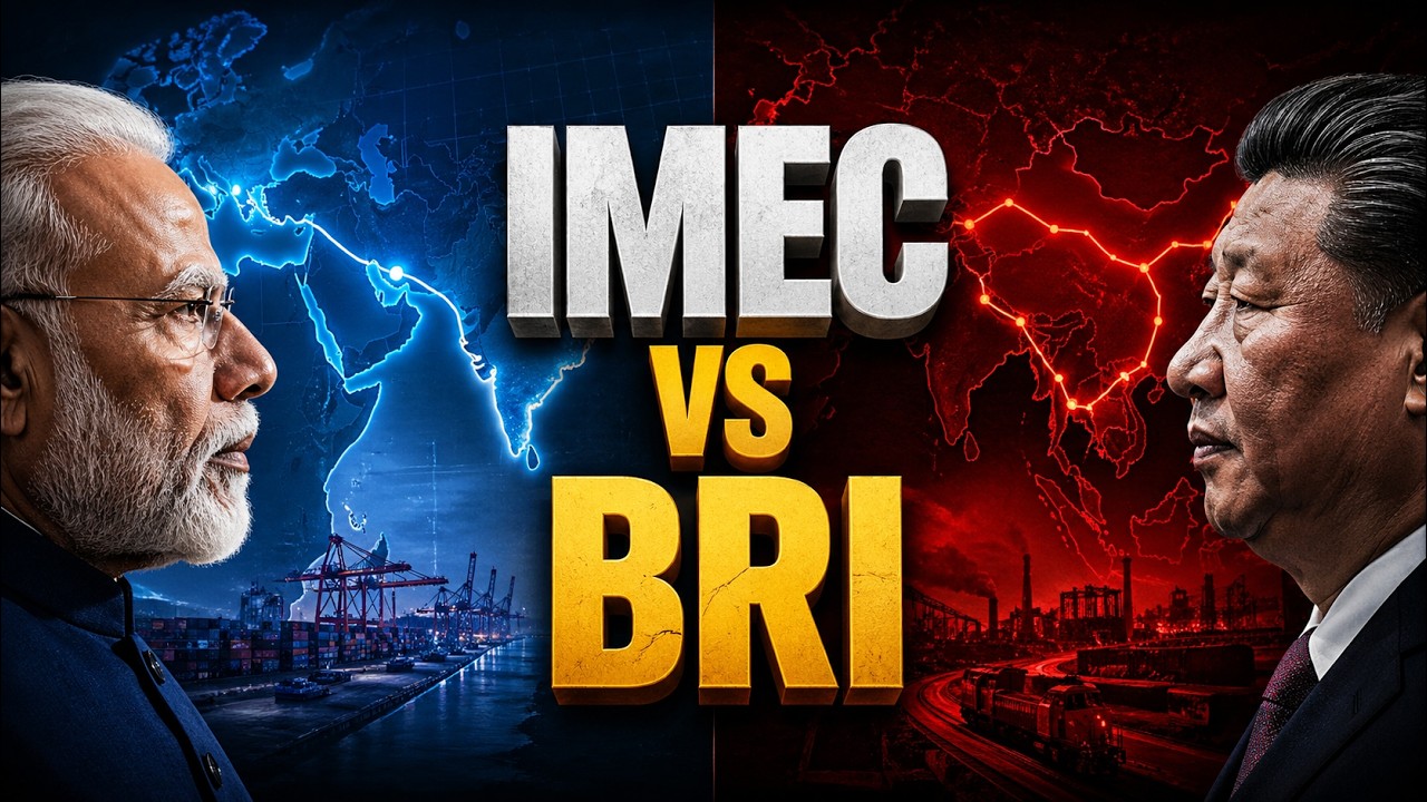 IMEC vs BRI: India's Silent Move to Break China's Global Monopoly | The ...