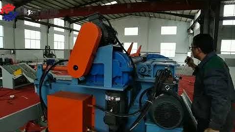 4 Feet Log Debarker Machine with Bark Crushing Function