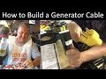 How to build a generator cable