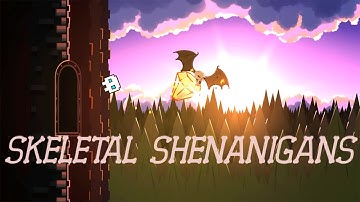 Geometry Dash 2.2 - "Skeletal Shenanigans" (Demon) by YoReid & Airz
