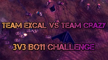 C&C Generals Zero Hour 3v3 Challenge - Team ExCaL vs Team Crazy 3v3 Challenge (Marakar POV)